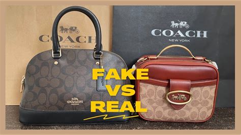 fake coach bag vs real